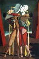 Hector und Andromache 1912 Giorgio de Chirico Metaphysical Surrealismus